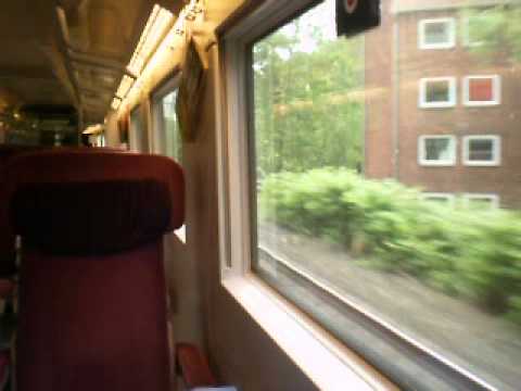 Mitfahrt ICE 1185 kurz vor Hamburg Hbf