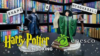 Unboxing DETAILED Harry Potter Statues by Enesco | Professor Snape & McGonagall