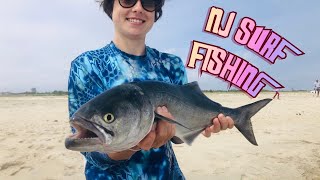 We're On The BLUES! Surf Fishing For Spring BLUEFISH!