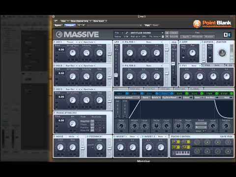 Make a dubstep bass in Logic with NI Massive (1)