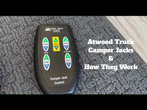 Atwood Truck Camper Jack System & How it Works.