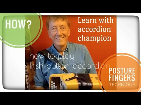 HOW TO PLAY Irish diatonic button accordion: TIPS & TECHNIQUE from ACCORDION CHAMPION Pat Barton
