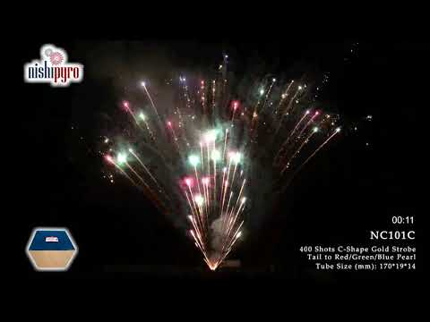 NC101C - Peacock Color Pearls