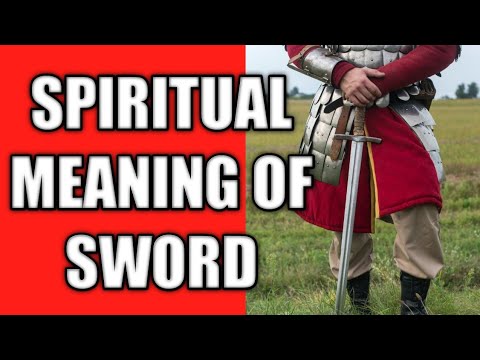 Spiritual meaning of sword #sword