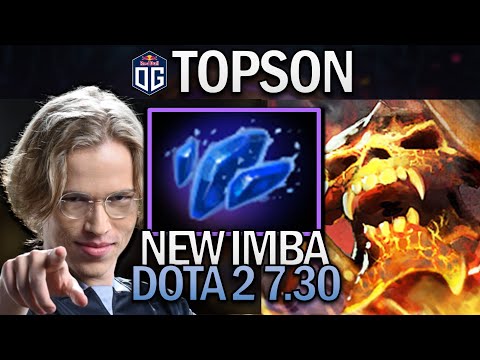 OG.TOPSON CLINKZ - NEW IMBA META - DOTA 2 7.30 GAMEPLAY
