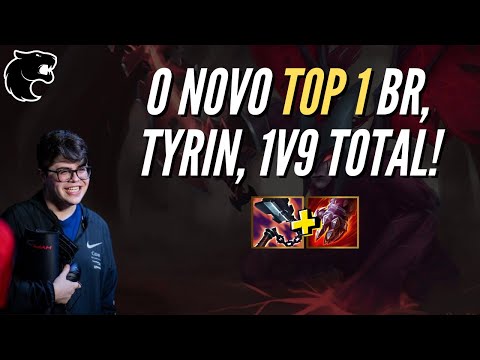 CONHEÇA O NOVO TOP 1 BR, TYRIN, ELE FEZ 1V9 TOTAL NESSE JOGO!