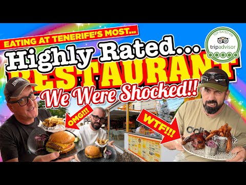 Eating at The MOST HIGHLY RATED Restaurant in TENERIFE - 5 STARS on Tripadvisor! We were SHOCKED