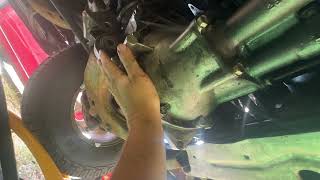 Stupid Simple way to change Oil Pan Gasket on most 4x4 GMT400 trucks.