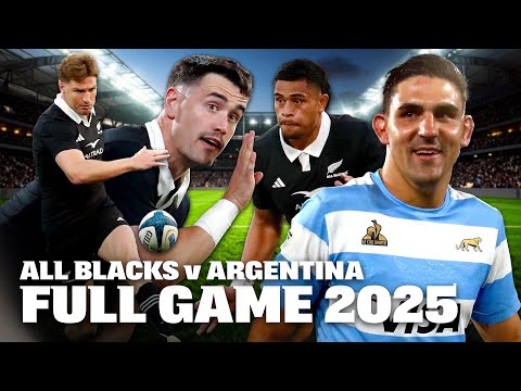 All Blacks v Argentina GAME 1 | 2025 FULL GAME