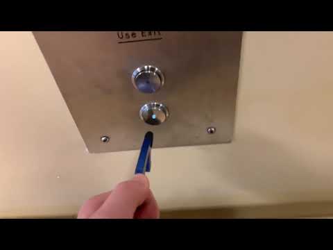 HUGE ThyssenKrupp Synergy MRL Traction Tower 2 Bed Elevators/Lifts @ BUMC Tucson AZ