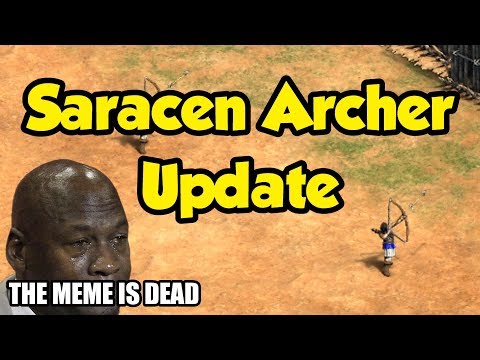 Saracen Foot Archer update