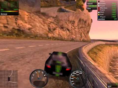 Gameplay Porsche 911 Turbo Cote d'Azur