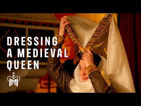 Getting Dressed as a Medieval Queen