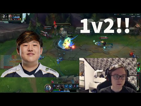 TheBausffs 1v2 Double Kill vs TL Tactical - Gragas Gameplay!!!