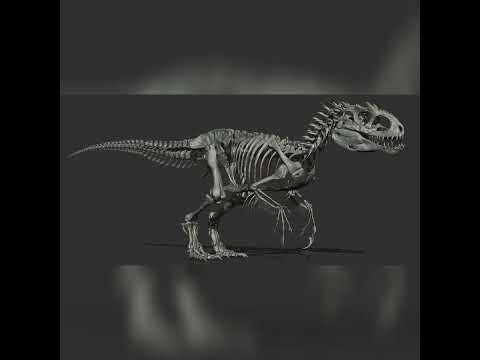 Indominus rex skeleton model