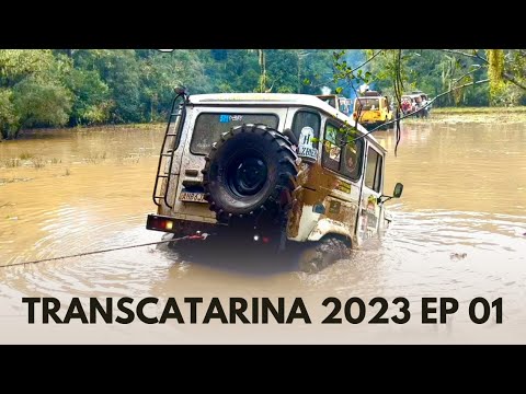 Transcatarina Adventure 02 - EP 01 O Buraco da Penélope, veículos 4x4 gigantes numa trilha incrível!