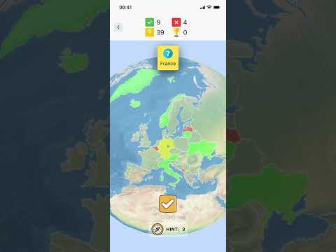 Globe Quiz 3D - Countries, USA video thumbnail