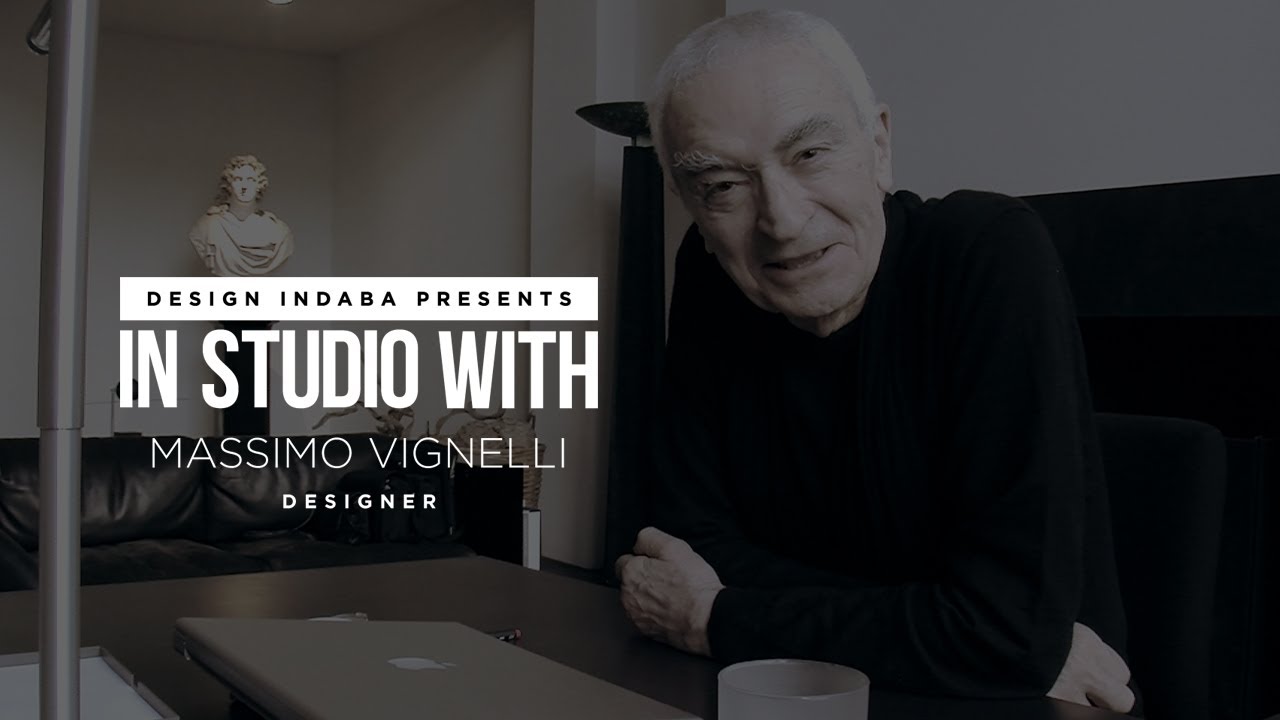 In Studio With: Massimo Vignelli