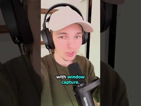 How To Record ONE SINGLE Computer Window In OBS Studio