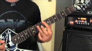 How to play Van Halen Dirty Movies on guitar part 1