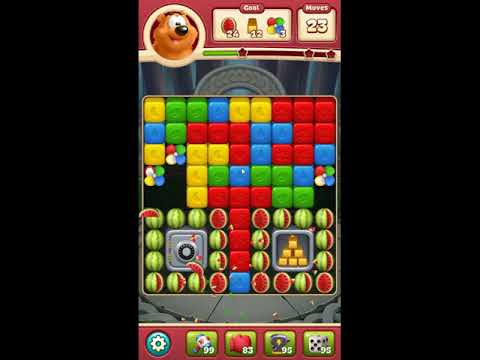 Toon Blast Level 3574 - NO BOOSTERS 🐻🐺🐱 | SKILLGAMING ✔️