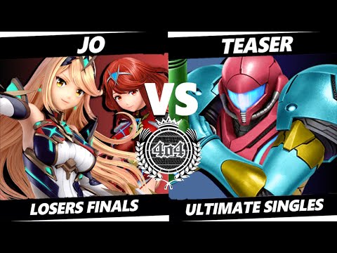 4o4 Smash Night 71 - EVC| jo (Mythra, Pyra) vs Teaser (Samus) - Losers Final
