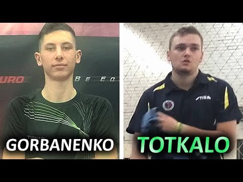 Горбаненко - Тоткало / Gorbanenko - Totkalo на ЧУ 1997 г.р. и моложе 2018-11