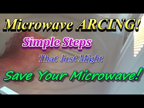 How To Fix An Arcing Microwave For FREE!  Don't Throw It Away Until You Watch This Video!