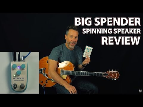 Big Spender Spinning Speaker Danelectro Pedal Review (Billionaire Tone)