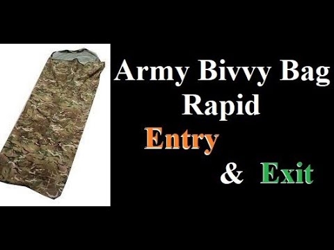 Bivvy Bag Tips. (Faster Evade)....bexbugoutsurvivor