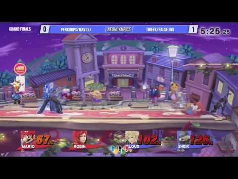 NEOHlympics 2! Doubles Perkinips/Mav vs P1 Tweek/Elevate False (Sheik/Cloud) Grand Finals