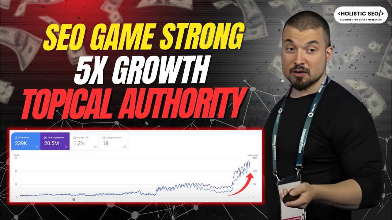 Crush Your SEO Game: Unlock 5X Organic Growth with YMYL and Topical Authority