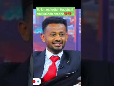 seena hedduu garaa nama nyaatu dhaggeeffadha Gammadaa show irra