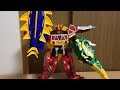 Power Rangers Dino Charge Episode 3 Snap Together Combination With DX Zakutor