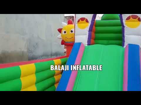 Balaji Inflatable Dream House double cotted Bouncy Castle