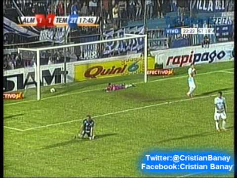 Almagro 1 Temperley 2 (Relato Martin Perazzo) Primera B Metro 2013/14 Los goles (3/12/2013)
