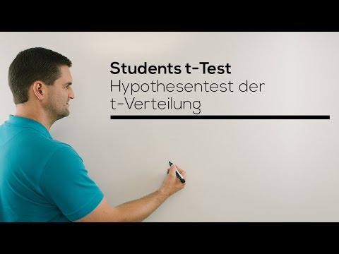 Students' t-test, hypothesis testing of the t-distribution, t-test, math by Daniel Jung