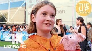 Bronte Carmichael interview at Christopher Robin premiere video
