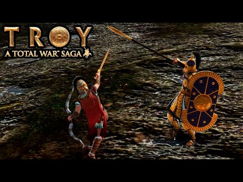 Total War Saga: Troy | Odysseus vs Hector | Duel + Battle