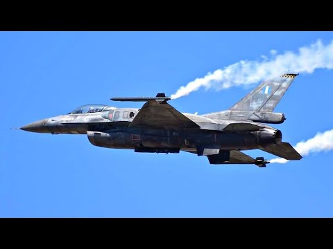 Epic Zeus F-16C Demo Display @ RIAT-2022