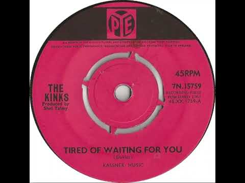 UK no. 1, (210) The Kinks - Tired Of Waiting For You