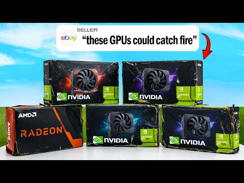 I Bought 5 Broken GPUs for $74 - Can I Make a Profit?!