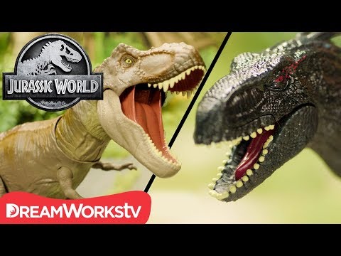 Jurassic World Dino Rivals: Wer gewinnt? Du entscheidest! T.Rex vs. Indoraptor