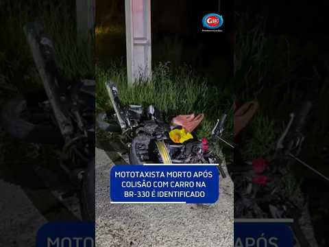 mototaxista morre após acidente na noite de sábado em Ipiaú