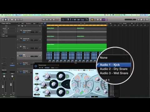 Logic Pro X - Modulate a Synth Bass with Pitch and Compression Side Chain Effect