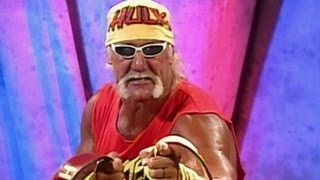 Hulk Hogan challenges Ric Flair to a Yapapi Strap Match