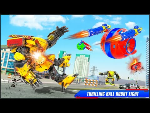 Flying Helicopter Car Ball Transform - Robot Games: Android Games