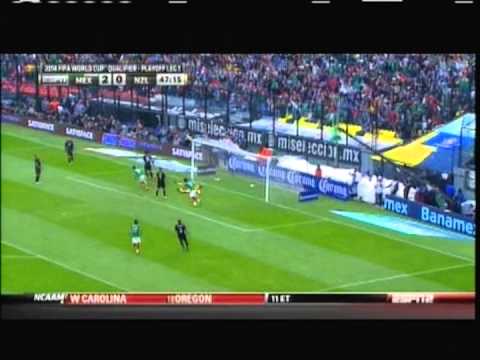 2013 (November 13) Mexico 5 -New Zealand 1 (World Cup Qualfiier)
