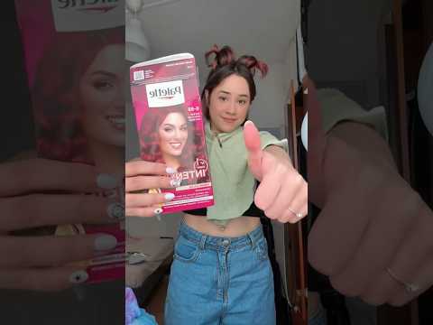 I dyed my hair at home✨ Paint Palette - 6.88 Schwarzkopf #girls #dyedhair