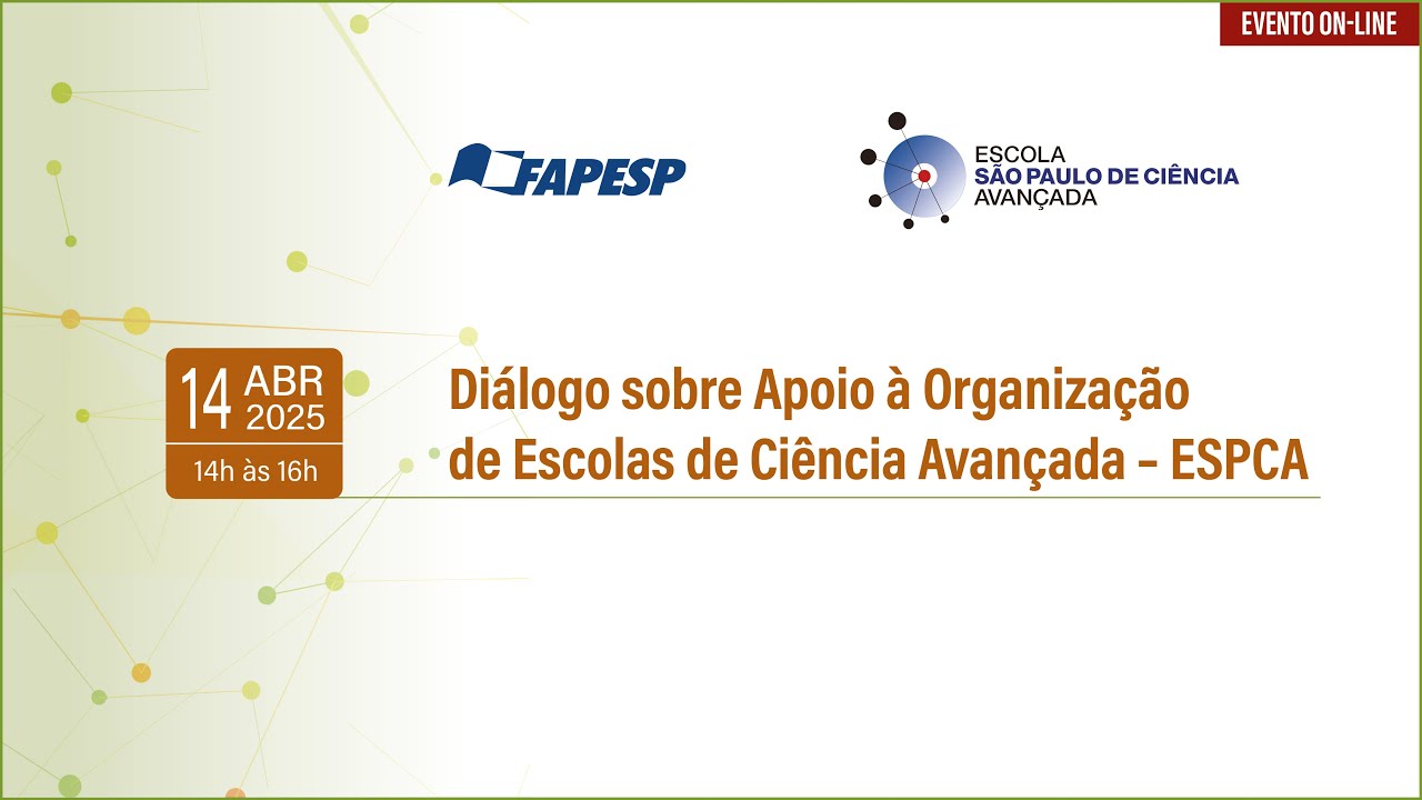 Prazo para submissão de propostas para escolas de ciência avançada da Fapesp termina nesta semana